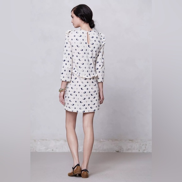 Anthropologie Karen Walker Runway Sealife Sweatshirt Dress Size 8 Medium M - Picture 2 of 9